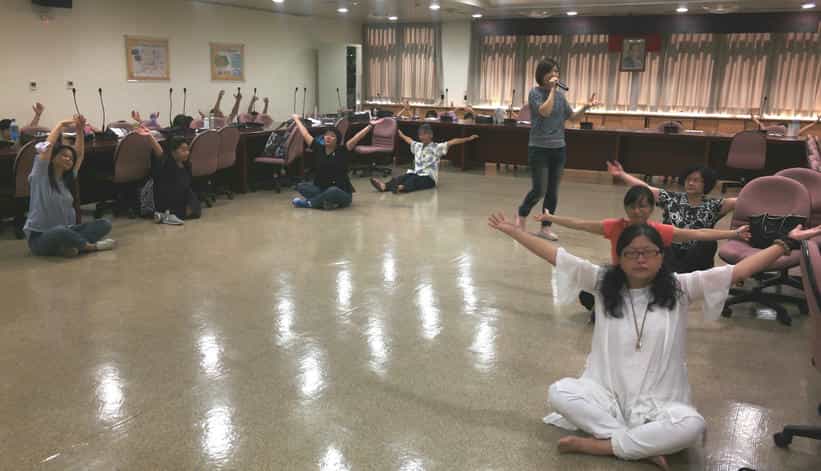 新北市政府政風處辦理106年廉政義工專業訓練106年9月18日-(訓練活動)-廉政義工專業訓練上課情形。