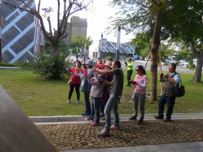 臺東縣政府政風處106年廉政志工專業訓練道路巡視暨宣導活動-照片、影片拍攝注意事項及實務操作-實地演練