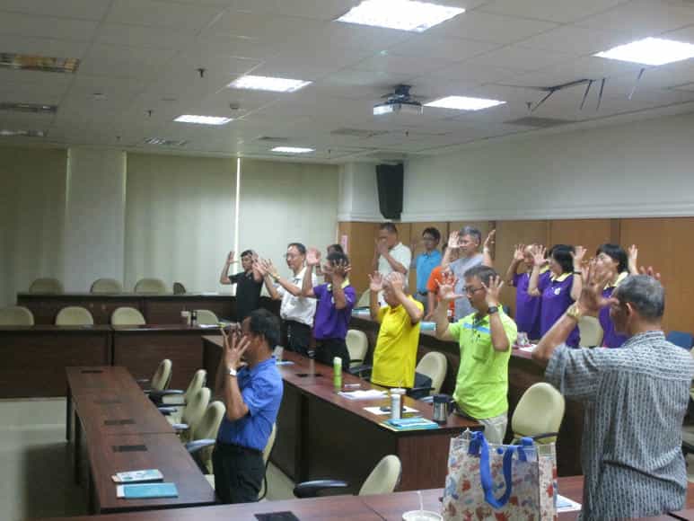 拓展廉政志工多元知能：嘉義縣政府政風處舉辦全民督工及故事劇本創作研習故事劇本創作研習授課情形