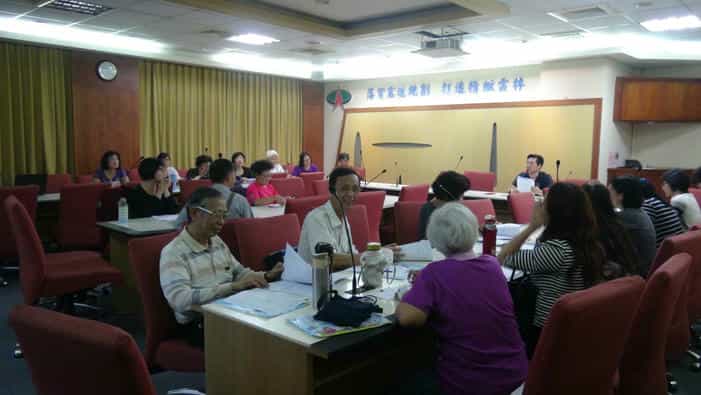 雲林縣政府政風處參與106年「長青樂活，食安有我」長青食堂暨食品販售通路巡查行前說明會行前說明會-主席致詞