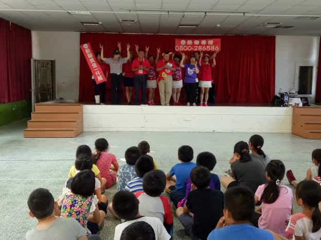 苗栗縣政府政風處廉政志工隊領航「106年度廉政話劇校園巡迴列車」