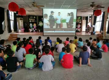 苗栗縣政府政風處廉政志工隊領航「106年度廉政話劇校園巡迴列車」