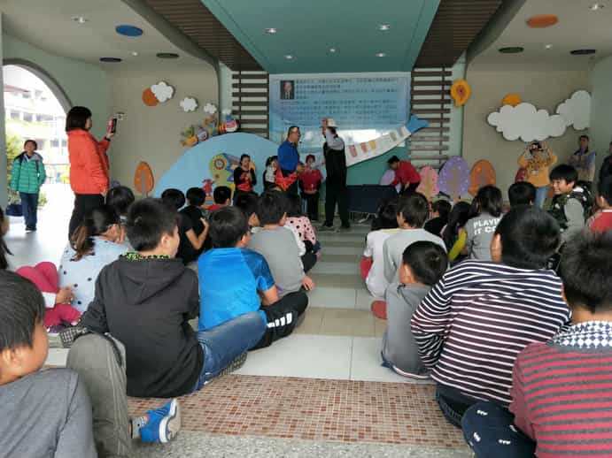 苗栗縣政府政風處廉政志工隊領航「106年度廉政話劇校園巡迴列車」