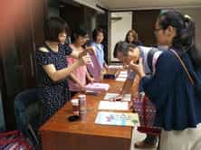 臺中市政府政風處「107年度特殊暨在職教育訓練課程」志工簽到