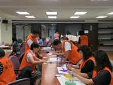 臺中市政府政風處「107年度特殊暨在職教育訓練課程」志工團照