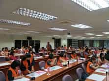 臺中市政府政風處「107年度特殊暨在職教育訓練課程」志工團照