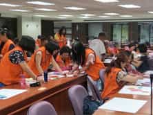 臺中市政府政風處「107年度特殊暨在職教育訓練課程」志工團照