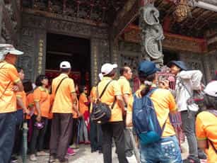 臺中市政府政風處「107年度廉政志工觀摩研習活動」新竹縣關西太和客外導覽