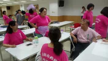 臺南市政府政風處舉辦廉政志(義)工107年專業教育訓練 ，活動圓滿結束。廉政志工腦力盪盪及自由創作討論