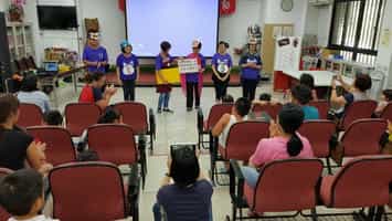 宜蘭縣政府政風處廉政志工說故事巡迴表演活動，看戲修心，體會廉潔誠信的美德