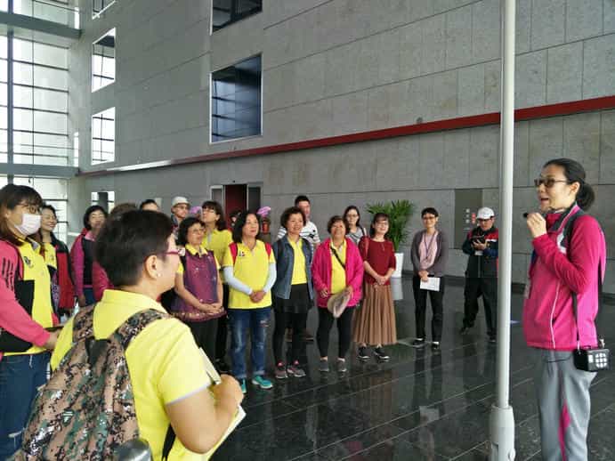 臺中市政府政風處廉政志工隊全力支援2018臺中世界花卉博覽會南投縣廉政志工參訪臺中市政府