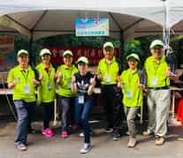 新竹縣政府政風處廉政志工協助辦理「108年度新月沙灘海洋音樂嘉年華」廉政宣導