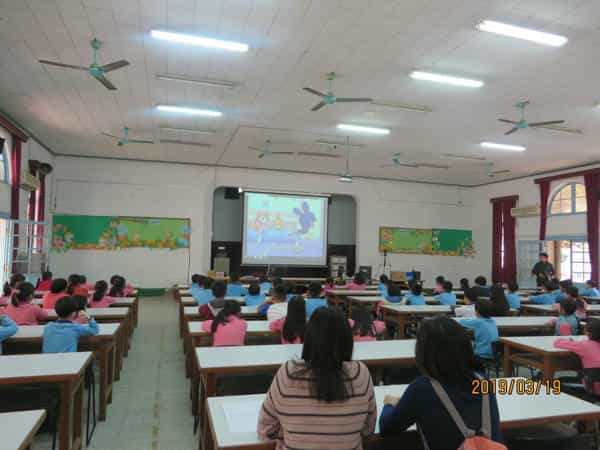 新竹縣政府政風處廉政志工協助辦理108年「廉政校園深耕」法治公民教育課程校園宣導