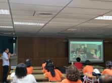 臺中市政風處108年度廉政志工觀摩研習活動雲林在地人文導覽，主講人：雲林縣政府文化處觀光行銷科蔣科長明新