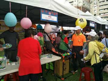 「大臺中志工日」-廉政．反賄選宣導活動市民參與「法網難逃」闖關遊戲