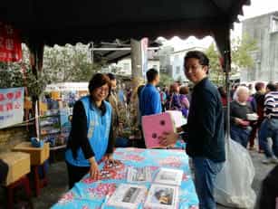 新竹縣政府政風處廉政志工協助辦理橫山鄉公所「108年收冬戲－來客庄看戲」宣導