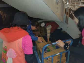 屏東縣政府廉政志工協助辦理2020元旦升旗典禮設攤活動