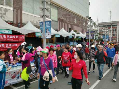 屏東縣政府廉政志工協助辦理2020元旦升旗典禮設攤活動