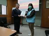 清明司法 親民司法 廉潔家園 誠信社會 金門地方法院廉政志工訓練廉政志工訓練活動-授證(志工黃郁涵)
