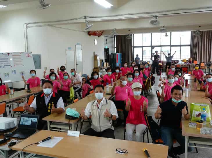 專業！熱忱！活力！臺南市政府志工廉起來全體大合照