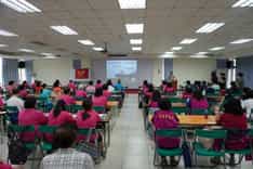 相隔4年再相聚  雲嘉廉政志工齊步走！雲林縣政府廉政志工與嘉義市政府廉政志工上課情形