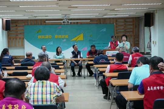 嘉市辦企業誠信宣講 鼓勵企業承諾不行賄、勇於吹哨長官致詞