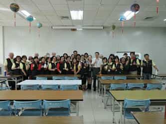 新竹縣政府政風處廉政志工隊109年專業訓練合影