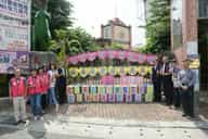 退輔會高雄榮總結合高榮屏東分院、屏東縣榮服處舉辦「校園誠信廉潔教育～廉政志工說故事列車」活動高雄榮總政風室及廉政志工歡樂留影