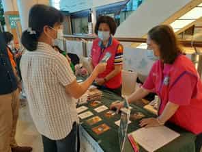 臺北市政府政風處廉政志工配合辦理「109年廉能反貪宣導活動」溫馨稅月捐發票做公益租稅暨政風宣導活動