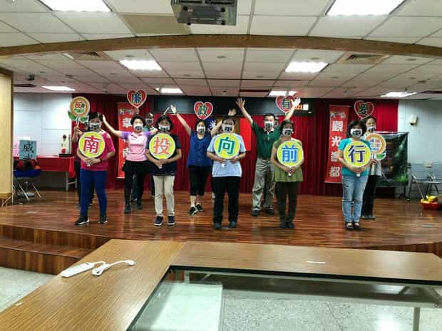 錄製「奇妙的黑手印」廉政戲劇影片花絮