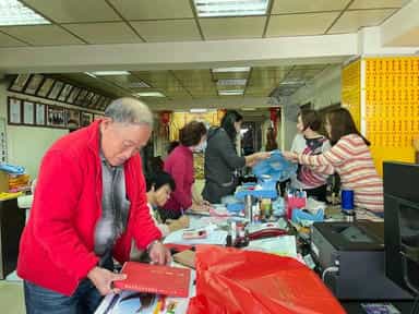 基隆市政府廉政志工行動劇廉政志工行動劇後製照片