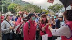 臺北市政府政風處廉政志工配合辦理「111年廉能反貪宣導活動」111年雙溪河濱健行活動