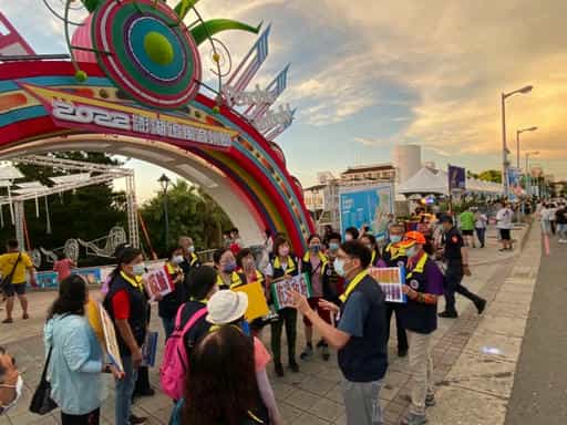 澎湖追風-縣府廉政志工〝SING嗨風〞反貪反賄宣導