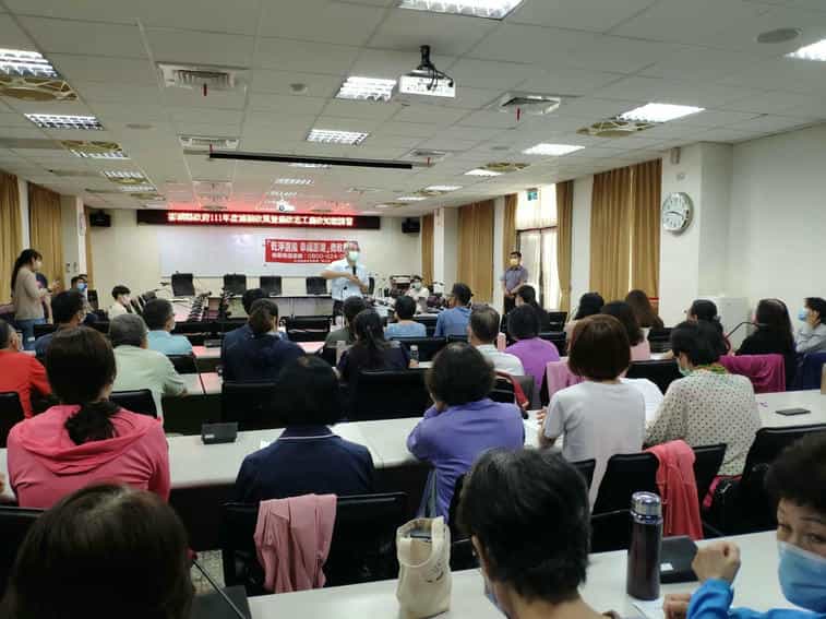 「深度反賄選解析，說給有深度的你聽」之廉政志工專業訓練課程講習澎湖縣政府政風處邱盛林處長致詞感謝志工辛勞