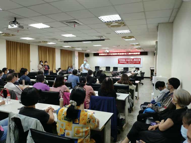 「深度反賄選解析，說給有深度的你聽」之廉政志工專業訓練課程講習政風處邱盛林處長致詞