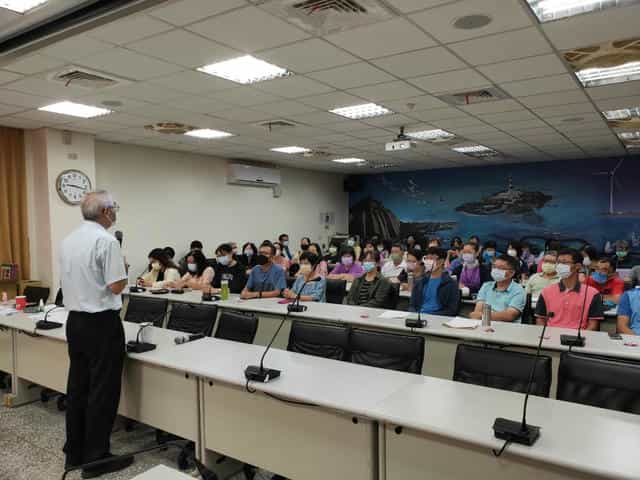 「深度反賄選解析，說給有深度的你聽」之廉政志工專業訓練課程講習邱盛林處長致詞感謝廉政志工付出