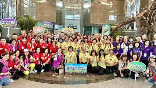 112年度北區廉政志工聯合訓練義隆光電團體合照