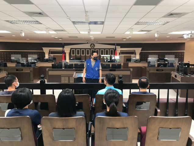 臺灣橋頭地方法院廉政志工協助辦理 「迎接國民法官司法新氣象 空軍航空技術學院逗陣繞橋院」活動