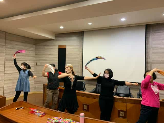 彰化廉政志工「有『彰』力！」全國志工大會獲肯定排練情形