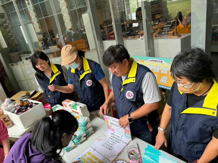 518博物館日澎湖縣政府政風處運用廉政志工於生博館反貪宣導