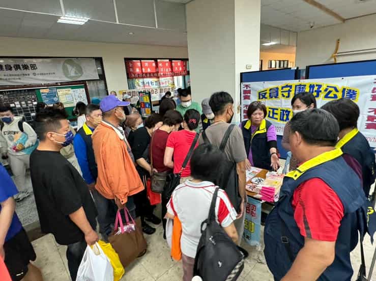 澎科大校慶盛典—澎湖縣政府廉政志工反貪宣導