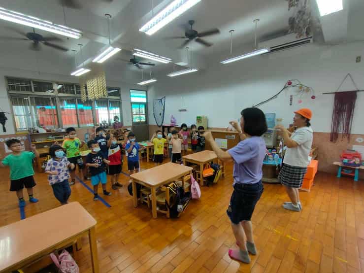 「誠實的97分」彰化縣政府廉政志工辦理永靖鄉立幼兒園廉潔品格教育宣導宣導情形