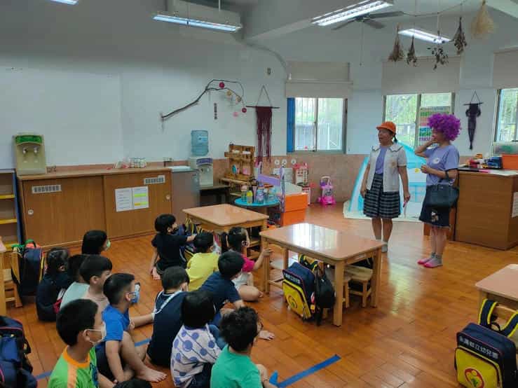 「誠實的97分」彰化縣政府廉政志工辦理永靖鄉立幼兒園廉潔品格教育宣導宣導情形