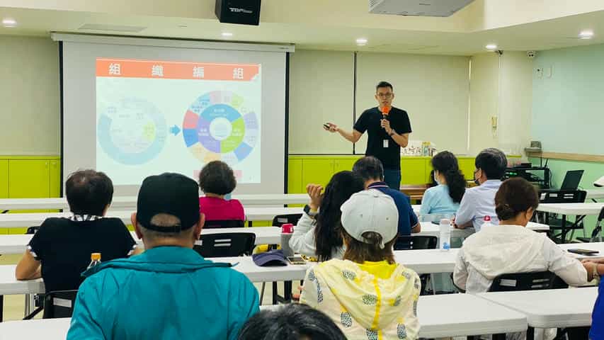 臺北市政府政風處辦理「113年度廉政志工專業訓練」臺北市政府政風處邀請本府工務局道路挖掘管理中心吳國洋股長擔任本課程講座