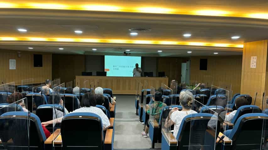 臺灣高等法院辦理司法廉政志工北區訓練志工訓練上課情形