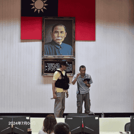 桃園市政府政風處理113年廉政短劇快閃系列宣導活動桃園市政府警察局廉政志工短劇演出