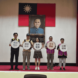 桃園市政府政風處理113年廉政短劇快閃系列宣導活動桃園市政府警察局廉政志工短劇演出