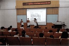 桃園市政府政風處理113年廉政短劇快閃系列宣導活動桃園市龍潭區公所廉政志工短劇演出