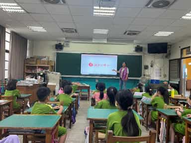 桃園市政府政風處辦理「113年校園廉潔說故事系列共讀活動」中埔國民小學