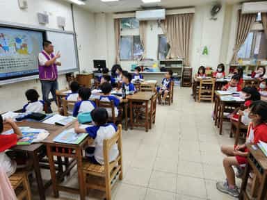 桃園市政府政風處辦理「113年校園廉潔說故事系列共讀活動」東門國民小學